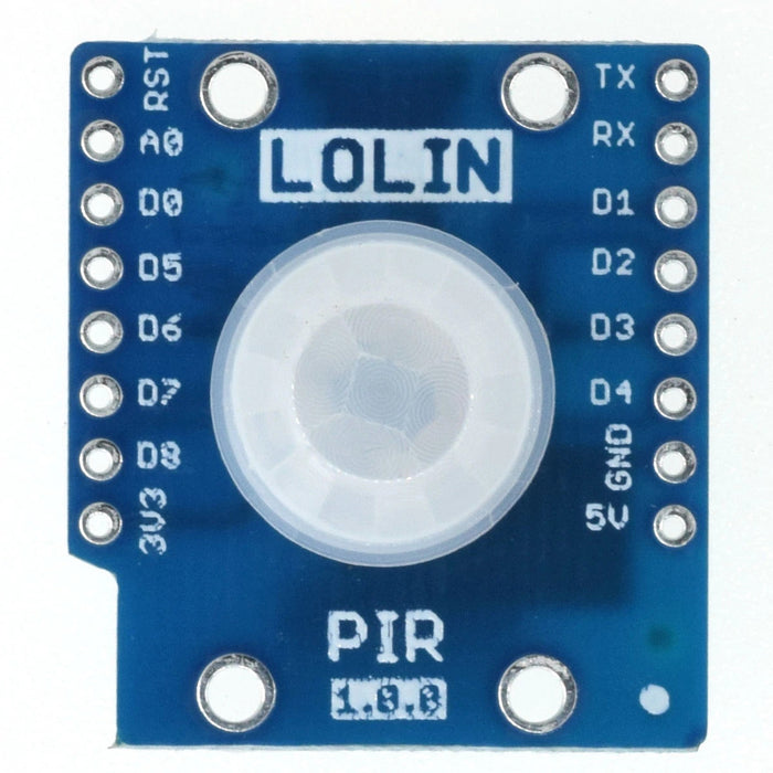 Passive Infra Red Motion Detector PIR Shield for WeMos LoLin D1 Mini from PMD Way with free delivery worldwide