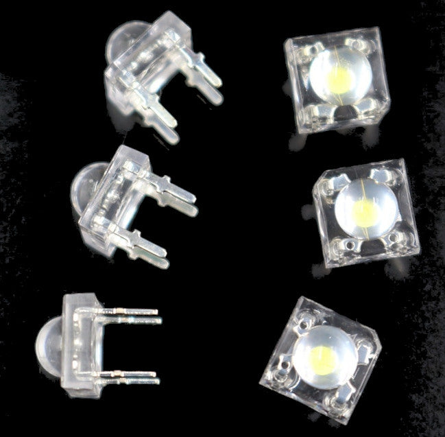 Clear RGB Piranha LEDs - Common Cathode - 100 Pack from PMD Way with free delivery worldwide
