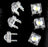 Clear RGB Piranha LEDs - Common Anode - 100 Pack from PMD Way with free delivery worldwide