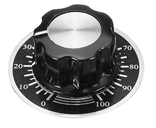 Potentiometer Knobs and Scales in packs of ten from PMD Way with free delivery worldwide