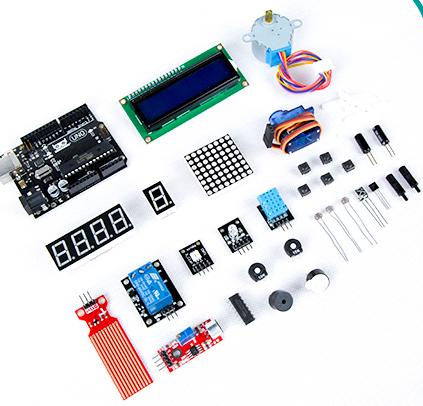 Anyone can learn about coding and electronics - without soldering - using the Powerful Beginners Starter Kit for Arduino from PMD Way, with free delivery worldwide