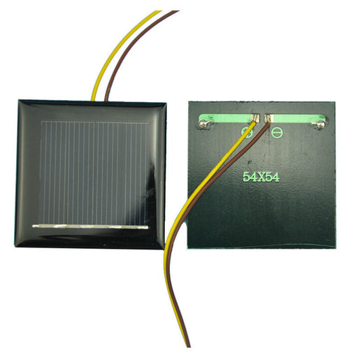 Prewired 2V 130mA Solar Panels in packs of 10 from PMD Way with free delivery worldwide