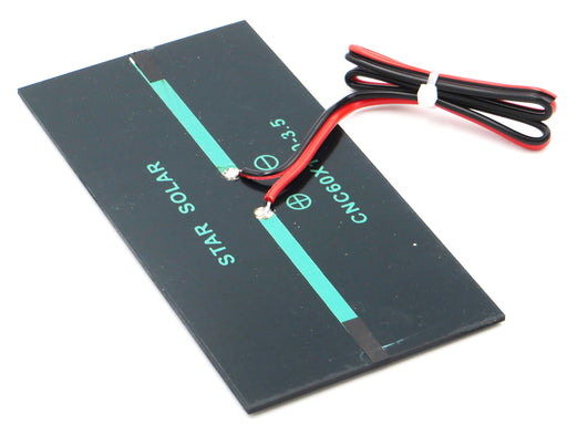 Prewired 3.5V 250mA Solar Panel in two packs from PMD Way with free delivery worldwide