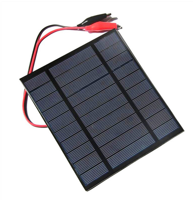 Prewired 5V 500mA Solar Panel