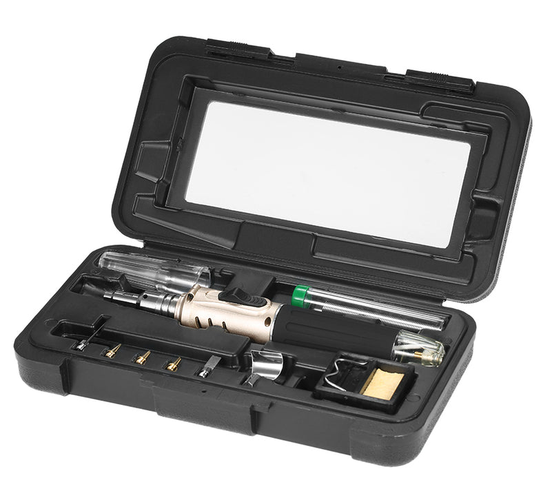 Professional 10 in 1 Butane Gas Soldering Iron Set from PMD Way with free delivery worldwide