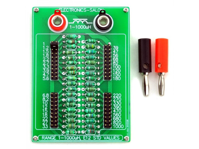 Create inductance values between 1uH and 1000uH with this programmable inductor decade board from PMD Way with free delivery worldwide