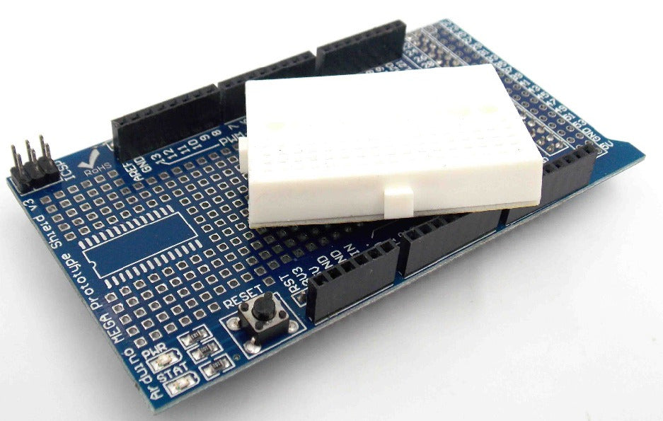 Prototype Shield W/ Mini Breadboard Arduino MEGA In Pakistan - Foto 7