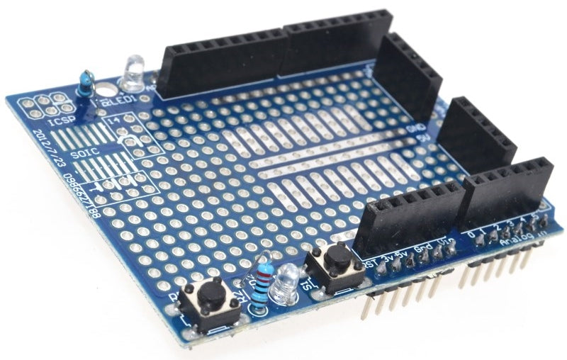 Great value Protoshields with Solderless Breadboard for Arduino Uno - Ten Pack from PMD Way with free delivery worldwide