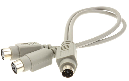Useful PS/2 Plug to Twin Socket Adaptor Cable from PMD Way with free delivery worldwide