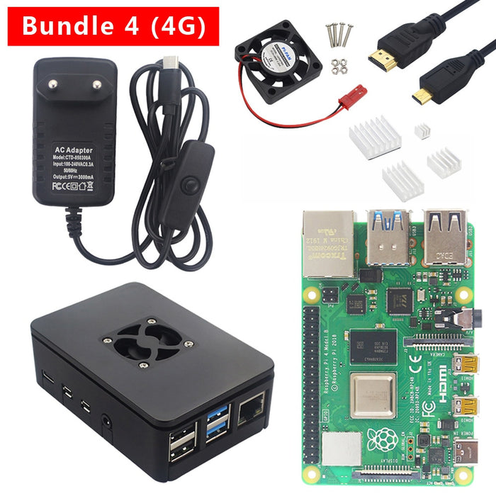 Raspberry Pi 4B Starter Kits now available from PMD Way with free delivery, worldwide