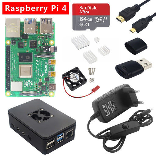 Raspberry Pi 4B Starter Kits now available from PMD Way with free delivery, worldwide