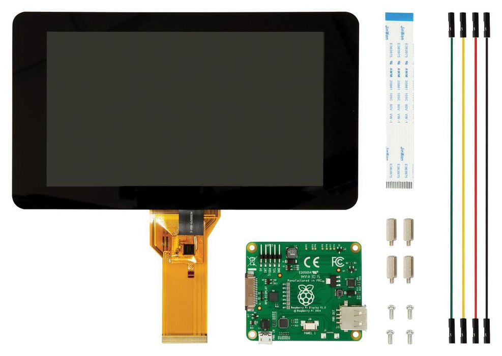 Official Raspberry Pi 7" Touch Screen Display from PMD Way with free delivery worldwide