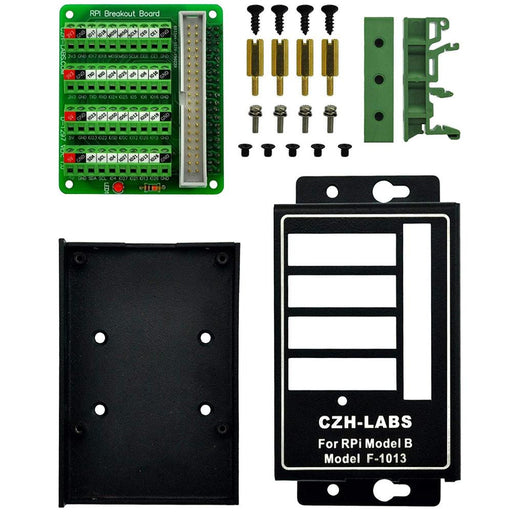 Raspberry Pi Screw Terminal DIN Rail Enclosure from PMD Way with free delivery worldwide