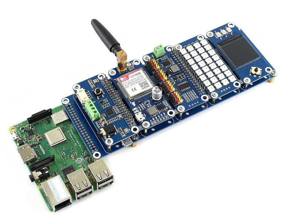 Stacking HAT for Raspberry Pi from PMD Way with free delivery worldwide
