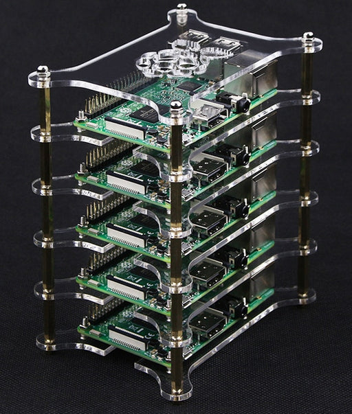 Multiple Layer Raspberry Pi 3B+ Stacking System from PMD Way with free delivery worldwide