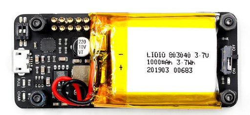 Give your Raspberry Pi Zero W a backup power supply with this Raspberry Pi Zero W UPS with LiPo Battery pHAT from PMD Way with free delivery worldwide