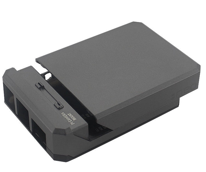 Aluminium Enclosure for Raspberry Pi 4B with Sliding Magnetic Top from PMD Way with free delivery worldwide