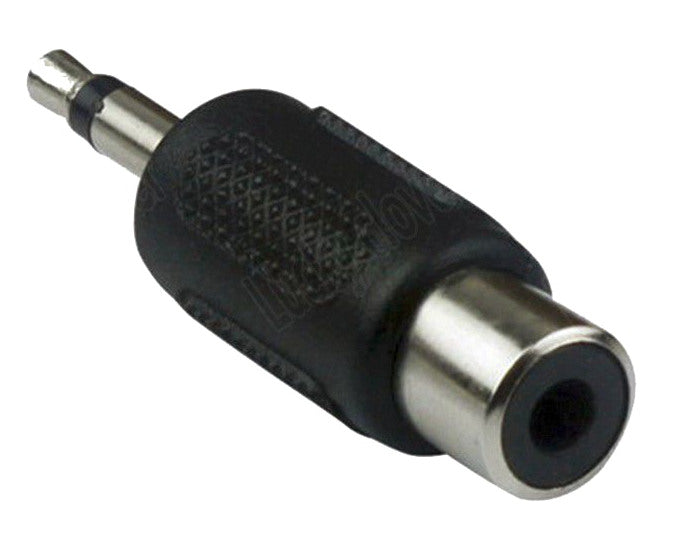 RCA Socket to 3.5mm Plug Adaptor from PMD Way with free delivery worldwide
