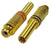 Gold-Plated Metal Spring RCA Sockets - 10 Pack from PMD Way with free delivery worldwide