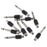 RCA Socket to 6.35mm Jack Plug Adaptor - 10 Pack from PMD Way with free delivery worldwide