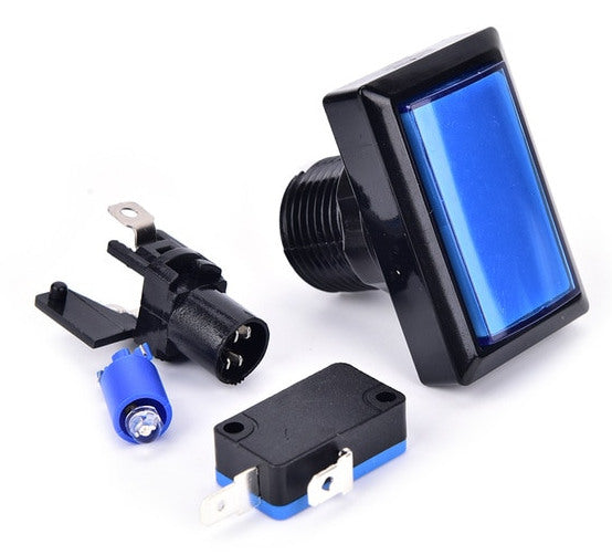 Rectangular Illuminated Arcade Buttons from PMD Way with free delivery worldwide