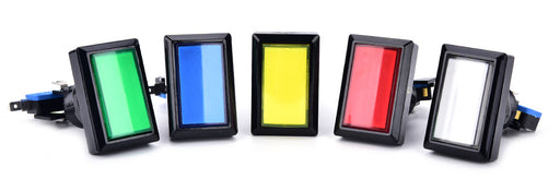 Rectangular Illuminated Arcade Buttons from PMD Way with free delivery worldwide