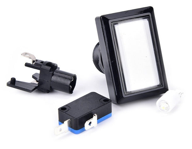Rectangular Illuminated Arcade Buttons from PMD Way with free delivery worldwide