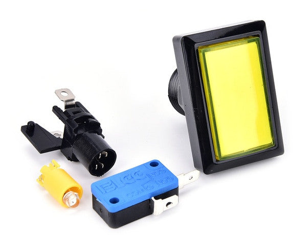 Rectangular Illuminated Arcade Buttons from PMD Way with free delivery worldwide