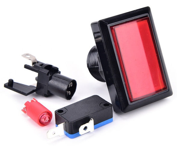 Rectangular Illuminated Arcade Buttons from PMD Way with free delivery worldwide