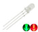 Red/Green LEDs - Packs of 100 in 3mm and 5mm from PMD Way with free delivery worldwide