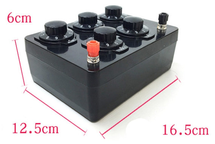 0R to 9999.9 Ohm Resistance Decade Substitution Box from PMD Way with free delivery worldwide