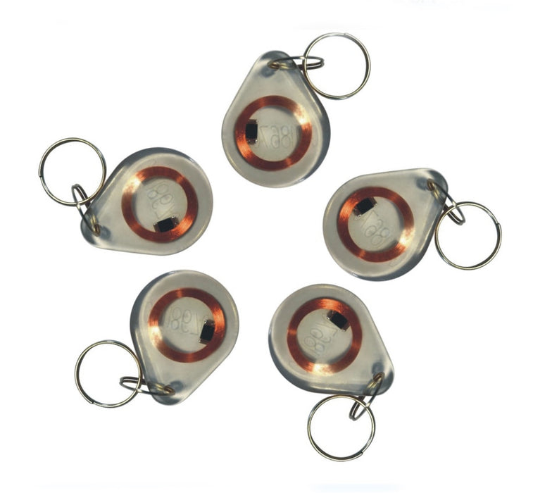 13.56MHz RFID/NFC Clear Keychain Fob - Classic 1K - 10 Pack from PMD Way with free delivery worldwide