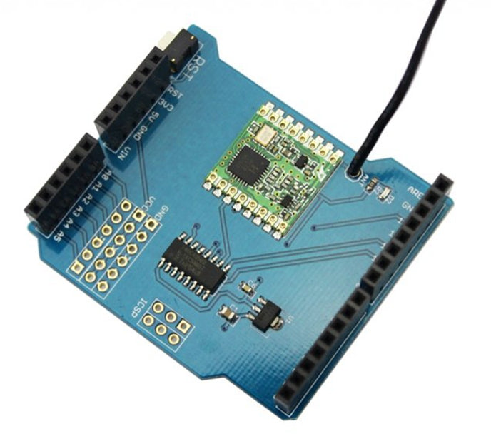Build short range wireless data networks with RFM69 Packet Radio Shield for Arduino from PMD Way with free delivery, worldwide