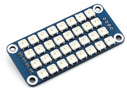 True Color RGB LED Matrix pHAT for Raspberry Pi Zero from PMD Way with free delivery worldwide