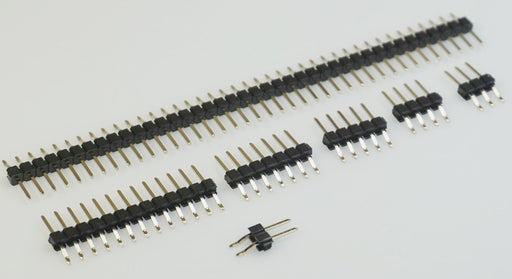 Break-away SMT SMD Male Right Angle Header Pins - 100 Pack from PMD Way with free delivery worldwide