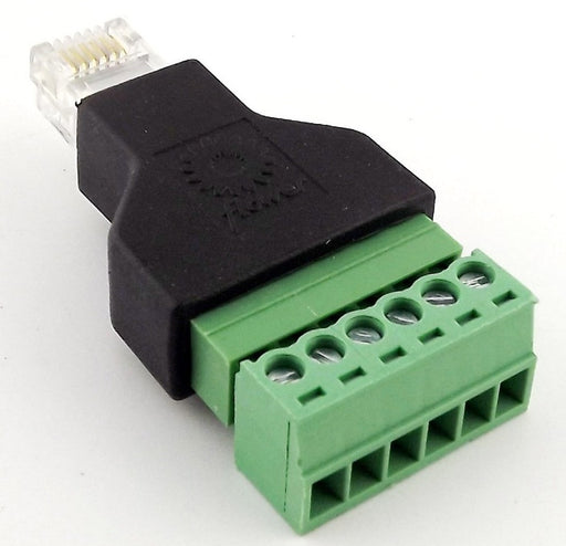Useful RJ11 RJ12 Male to Terminal Block Adaptor from PMD Way with free delivery worldwide