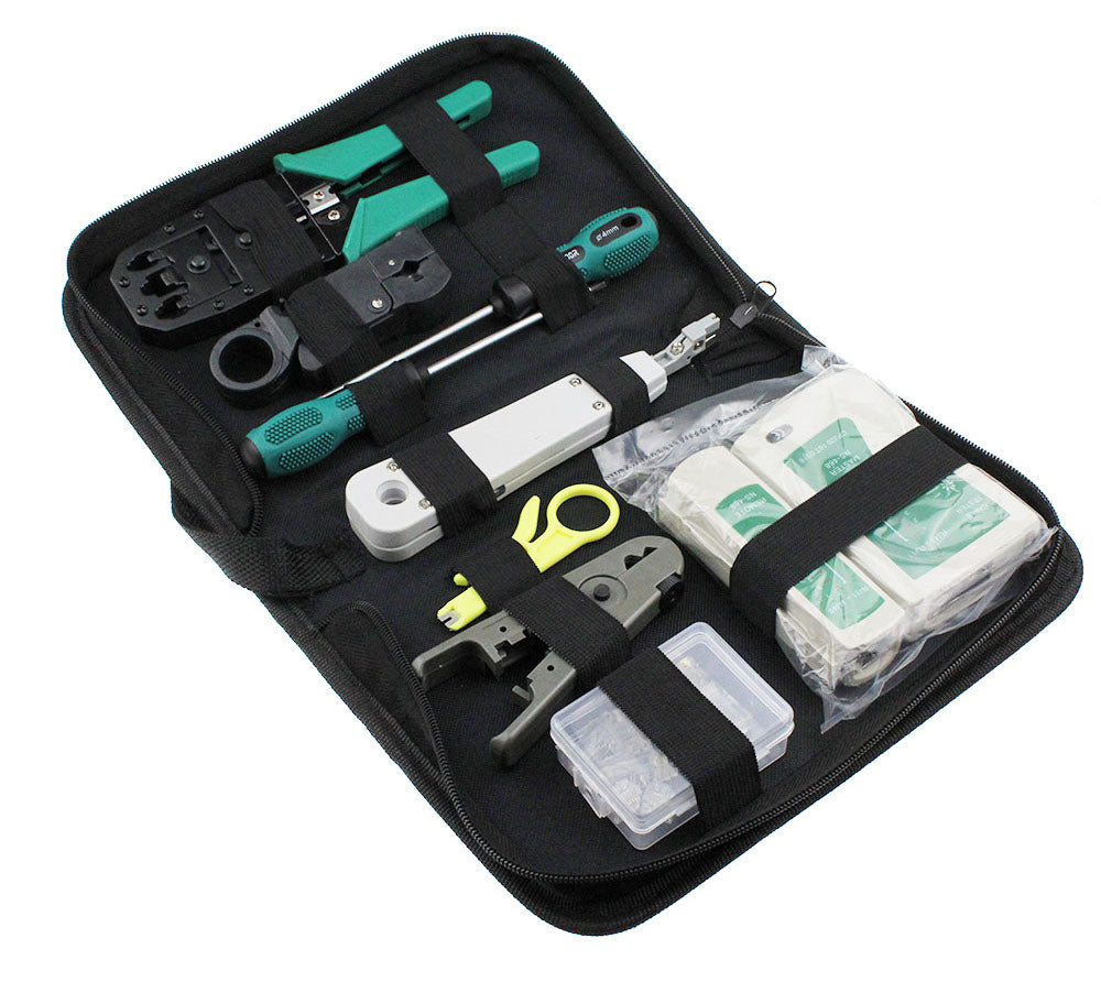RJ45 RJ11 RJ12 CAT5 Portable LAN Network Repair Tool Kit — PMD Way
