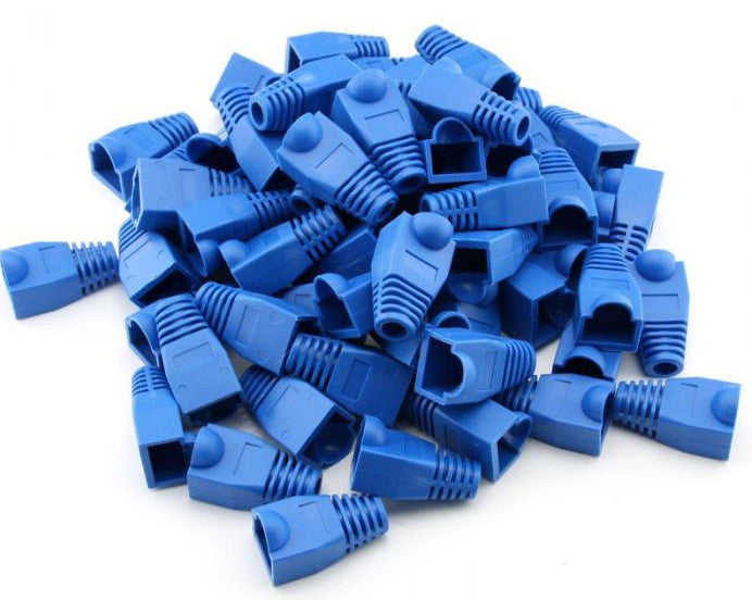 RJ45 Ethernet Network Cable Strain Relief Boots - 100 Pack from PMD Way with free delivery worldwide