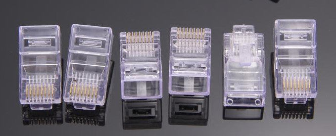 Cat6 RJ45 Plug - 100 Pack from PMD Way with free delivery worldwide