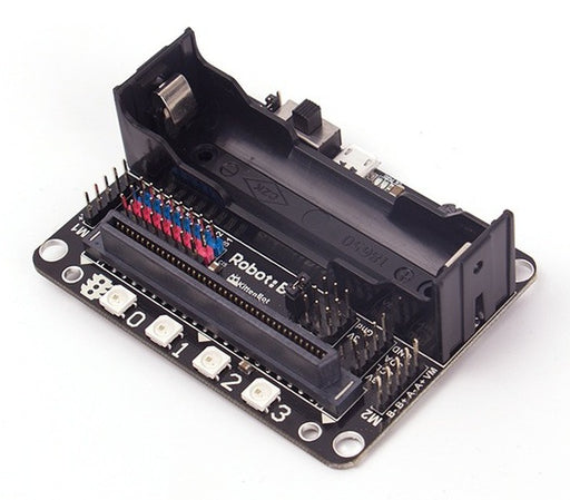Build awesome robots with your BBC micro:bit using the robot:bit Robotics Expansion Board from PMD Way with free delivery, worldwide