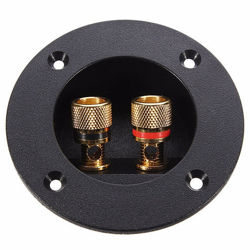 Two Way Speaker Terminal Binding Post Gold Round from PMD Way with free delivery worldwide