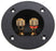 Two Way Round Speaker Terminal Binding Posts - Two Pack from PMD Way with free delivery worldwide