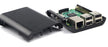 Rounded Black Plastic Rapsberry Pi 3/2 Enclosure from PMD Way with free delivery worldwide