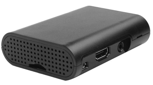 Rounded Black Plastic Rapsberry Pi 3/2 Enclosure from PMD Way with free delivery worldwide