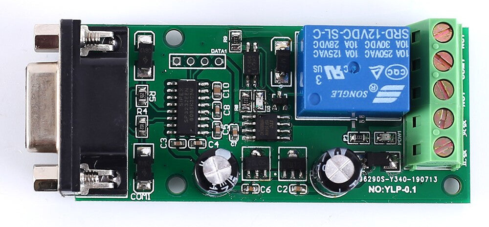 Single Channel RS232 Control Relay Board - 12V DC from PMD Way with free delivery worldwide