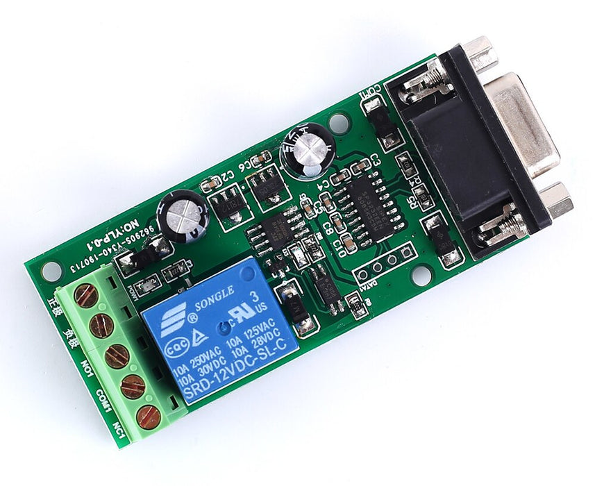 Single Channel RS232 Control Relay Board - 12V DC from PMD Way with free delivery worldwide