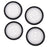 29.5mm Rubber Car Tire - Four Pack from PMD Way with free delivery worldwide