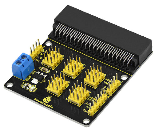 Connector sensors and external electronics to your BBC micro:bit with the Sensor Breakout Board from PMD Way with free delivery worldwide