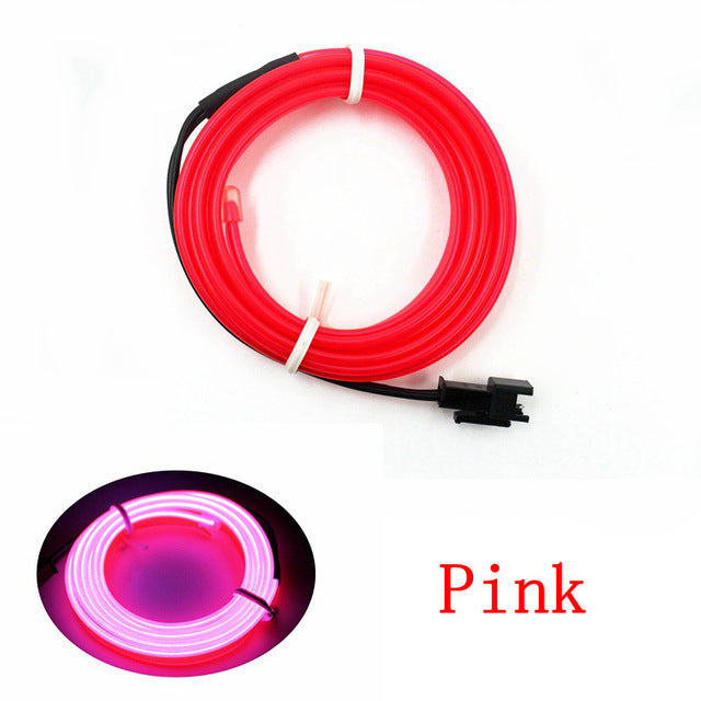 Bulk sewable 2.3mm EL Wire in lengths from 50m to 500m from PMD Way with free delivery worldwide