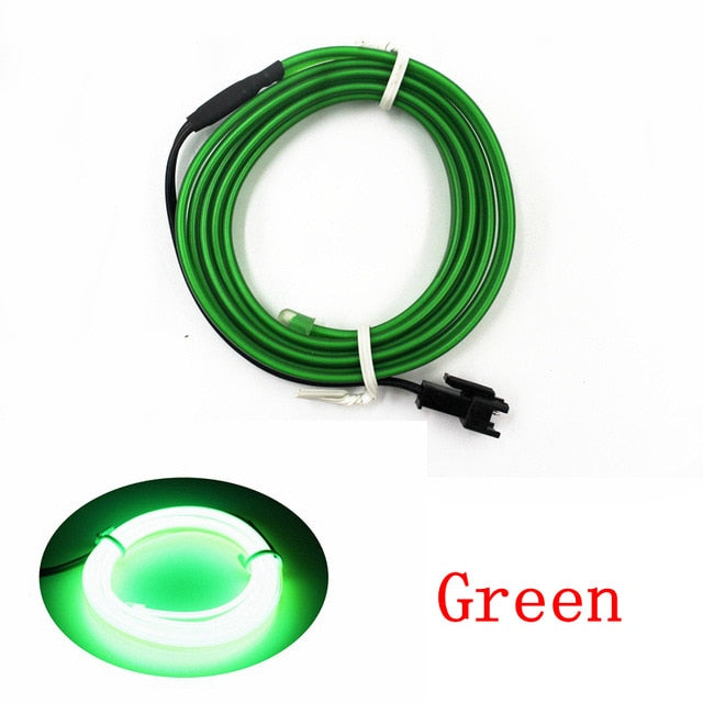 Bulk sewable 2.3mm EL Wire in lengths from 50m to 500m from PMD Way with free delivery worldwide